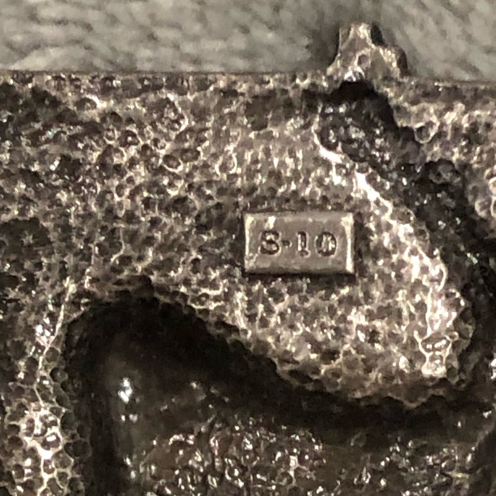 COPY - Vintage 1982 Siskiyou Pewter Belt Buckle Depicting Buck and Rifle 3” - Picture 5 of 5